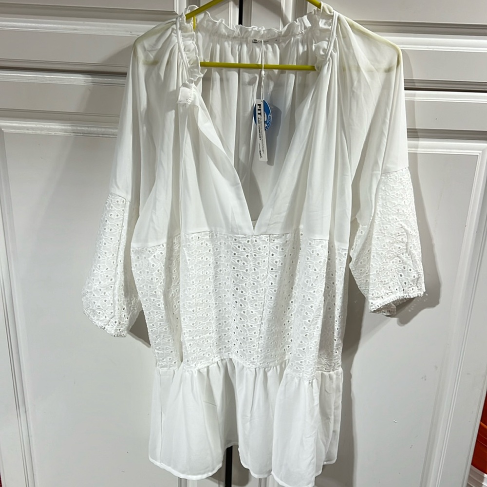 Cupshe beach coverup Large